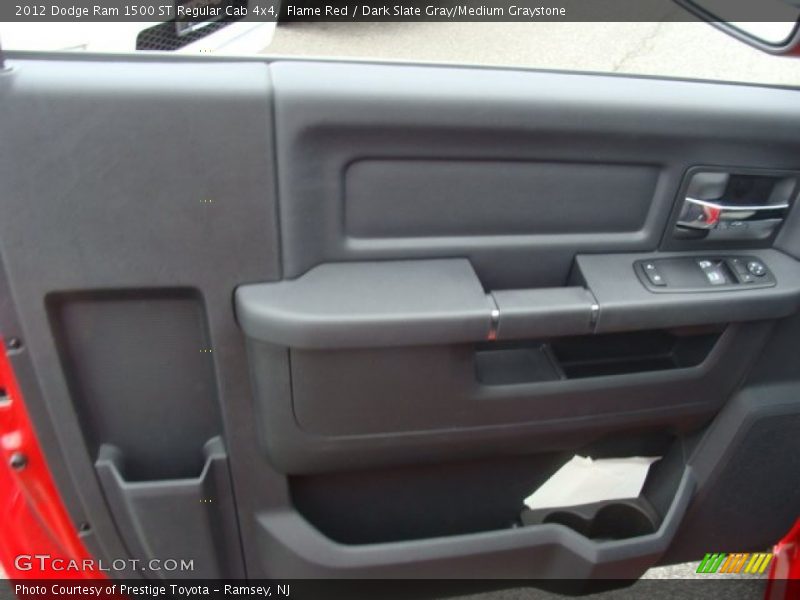 Flame Red / Dark Slate Gray/Medium Graystone 2012 Dodge Ram 1500 ST Regular Cab 4x4