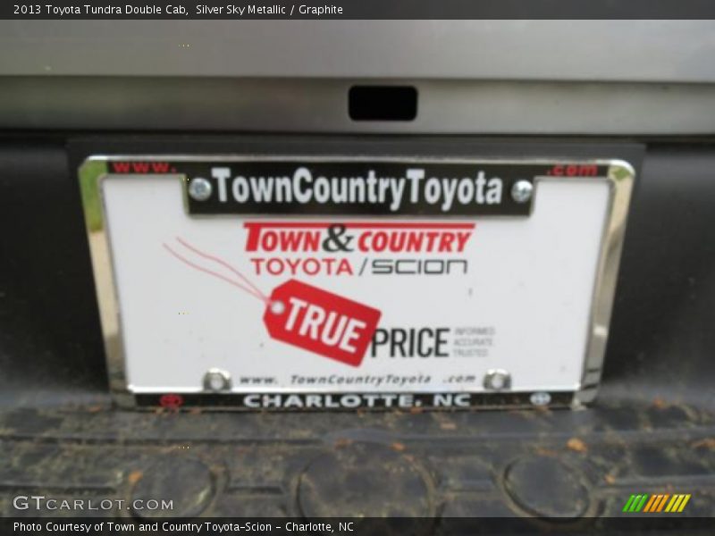 Silver Sky Metallic / Graphite 2013 Toyota Tundra Double Cab
