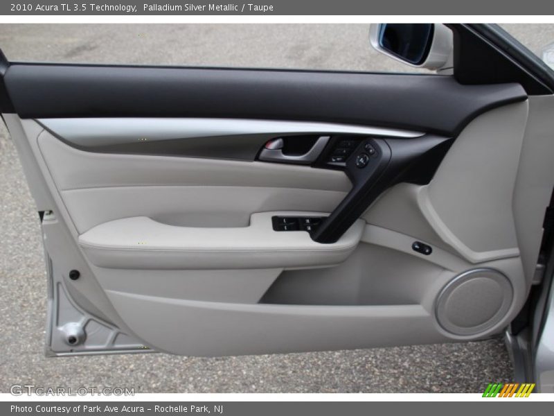 Palladium Silver Metallic / Taupe 2010 Acura TL 3.5 Technology