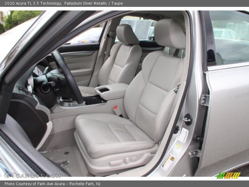 Palladium Silver Metallic / Taupe 2010 Acura TL 3.5 Technology