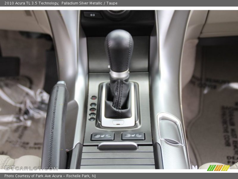Palladium Silver Metallic / Taupe 2010 Acura TL 3.5 Technology