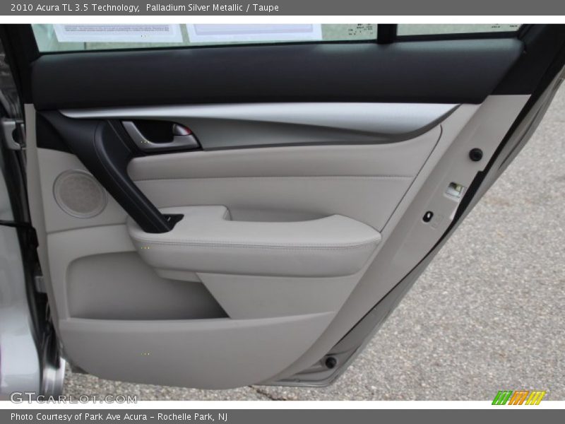 Palladium Silver Metallic / Taupe 2010 Acura TL 3.5 Technology