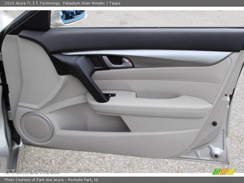 Palladium Silver Metallic / Taupe 2010 Acura TL 3.5 Technology