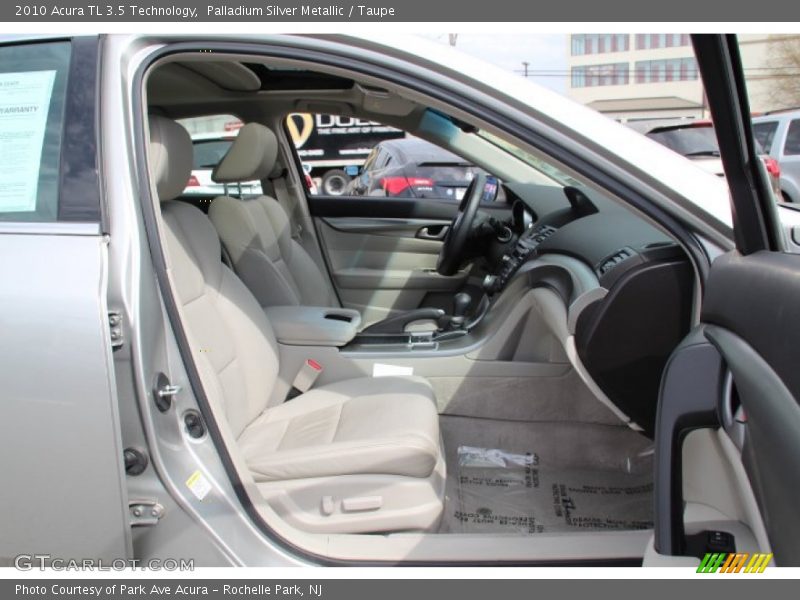 Palladium Silver Metallic / Taupe 2010 Acura TL 3.5 Technology