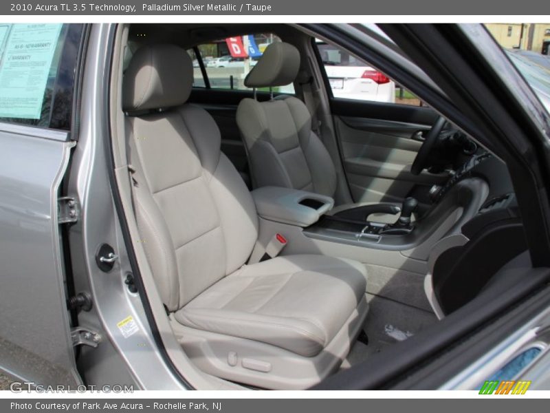 Palladium Silver Metallic / Taupe 2010 Acura TL 3.5 Technology