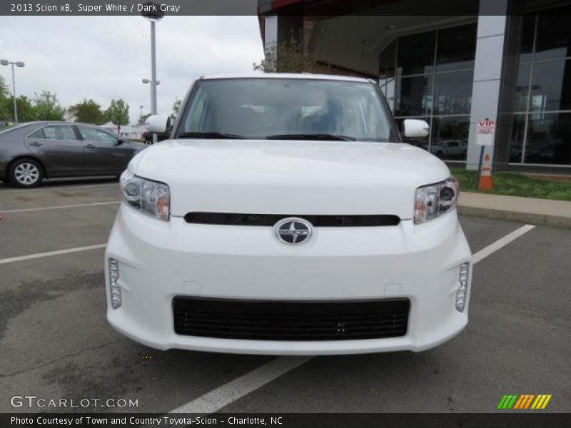 Super White / Dark Gray 2013 Scion xB