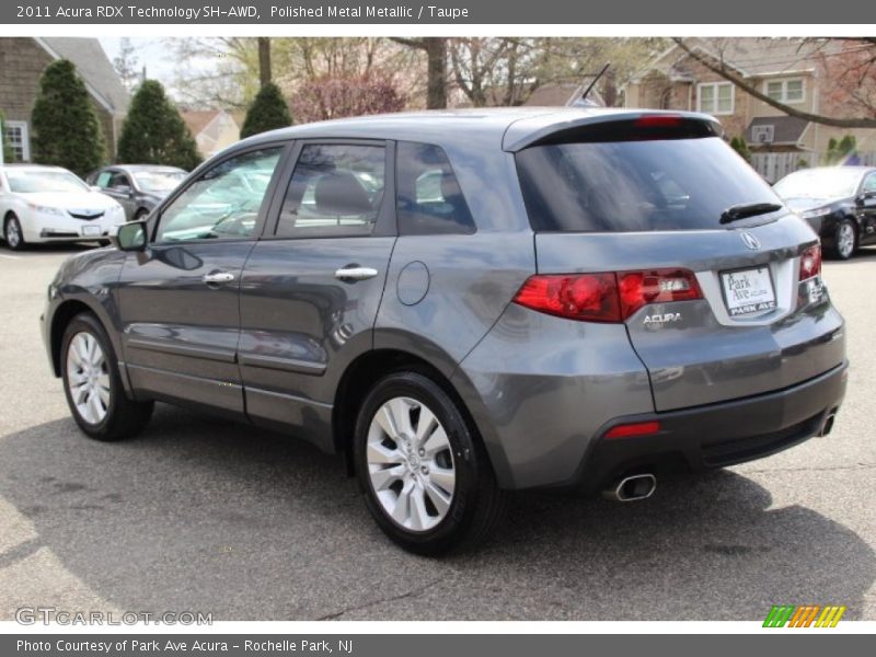 Polished Metal Metallic / Taupe 2011 Acura RDX Technology SH-AWD