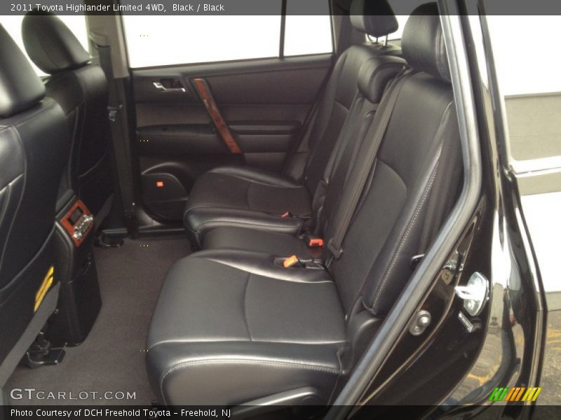 Black / Black 2011 Toyota Highlander Limited 4WD