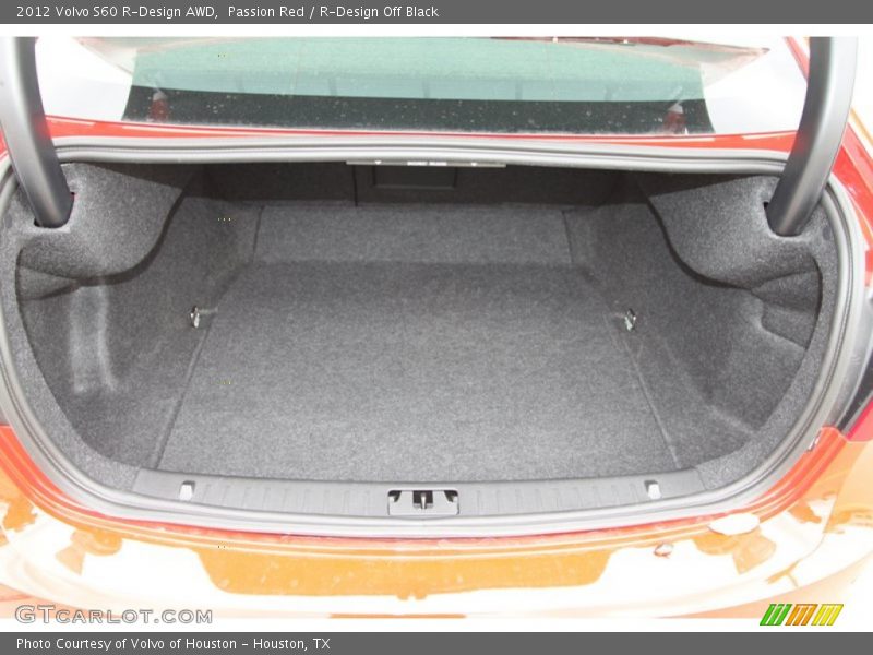 Passion Red / R-Design Off Black 2012 Volvo S60 R-Design AWD