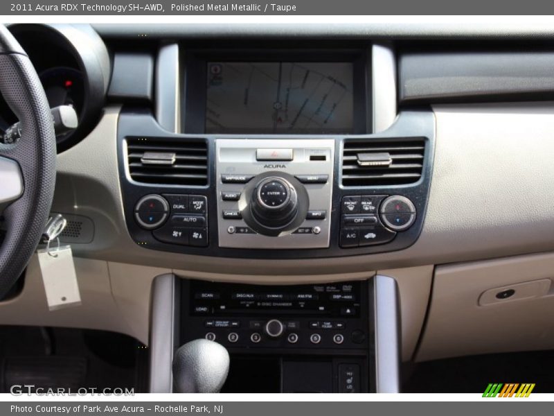 Polished Metal Metallic / Taupe 2011 Acura RDX Technology SH-AWD