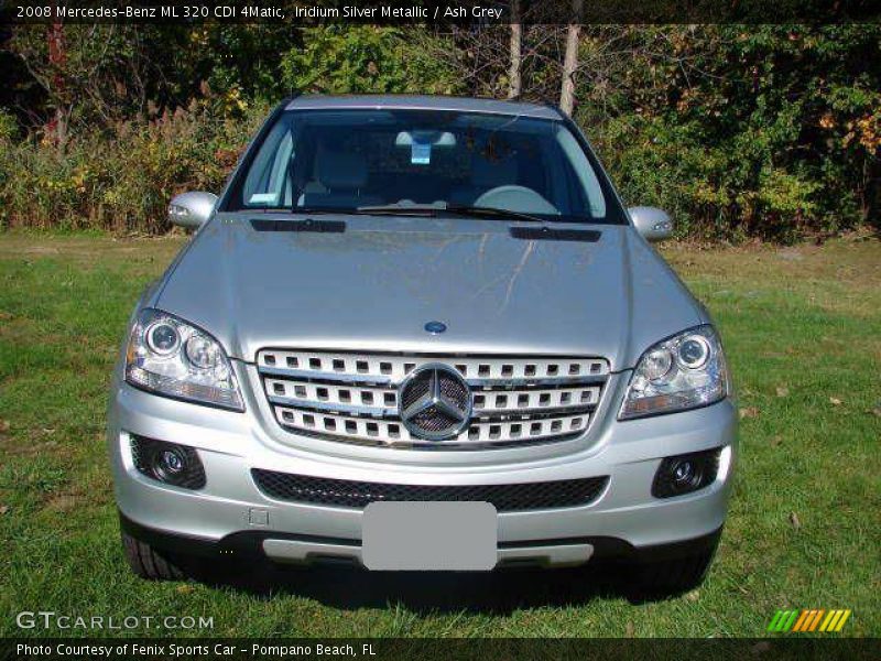 Iridium Silver Metallic / Ash Grey 2008 Mercedes-Benz ML 320 CDI 4Matic