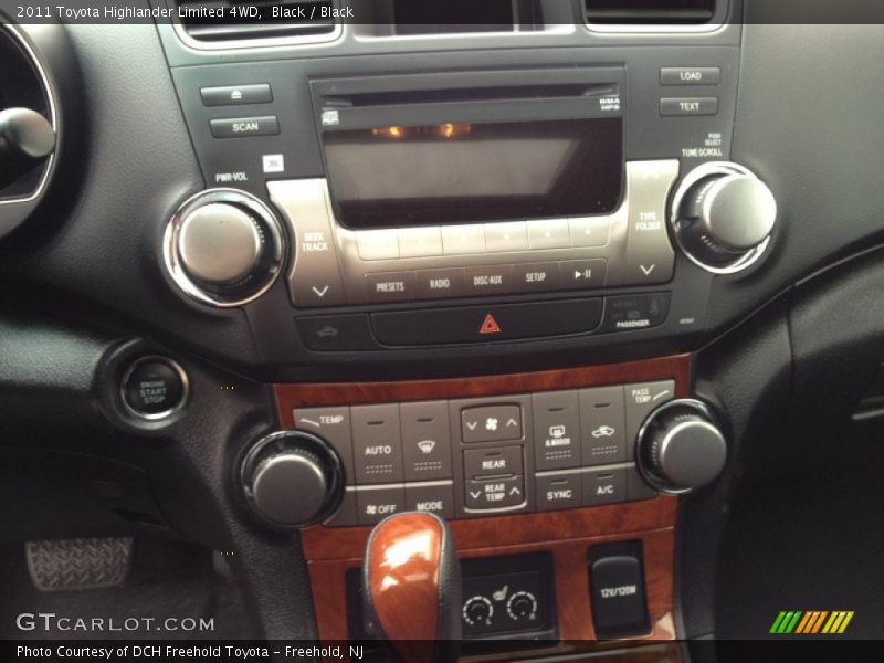 Black / Black 2011 Toyota Highlander Limited 4WD