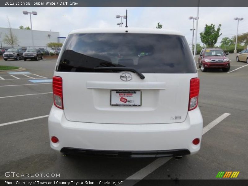 Super White / Dark Gray 2013 Scion xB