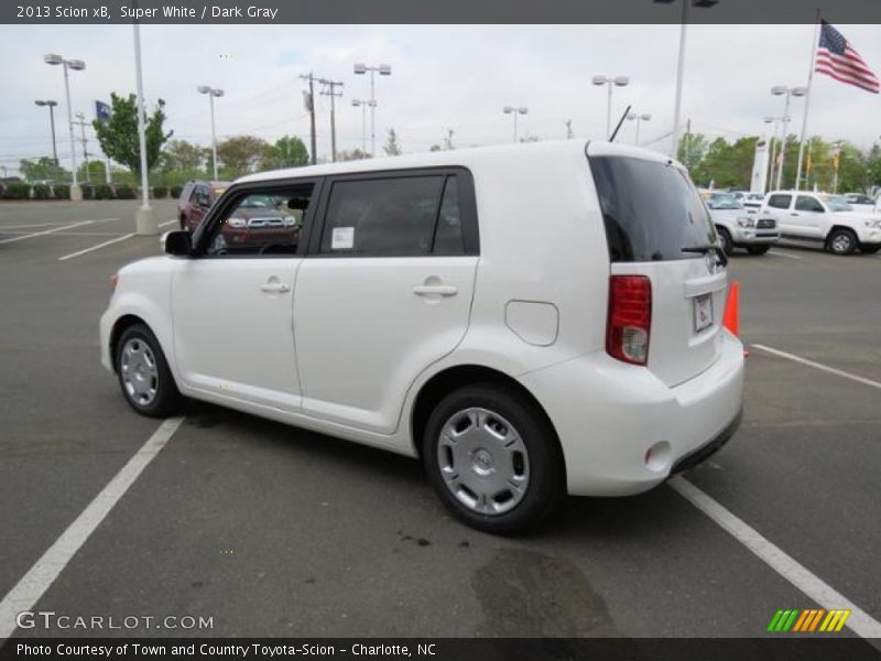 Super White / Dark Gray 2013 Scion xB
