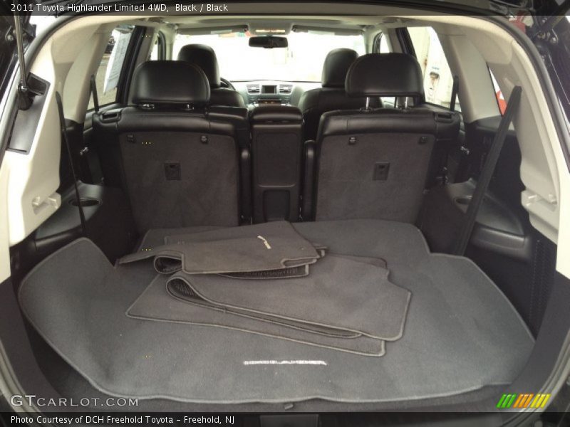 Black / Black 2011 Toyota Highlander Limited 4WD