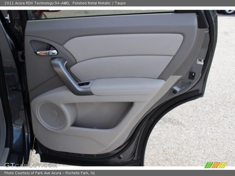 Polished Metal Metallic / Taupe 2011 Acura RDX Technology SH-AWD