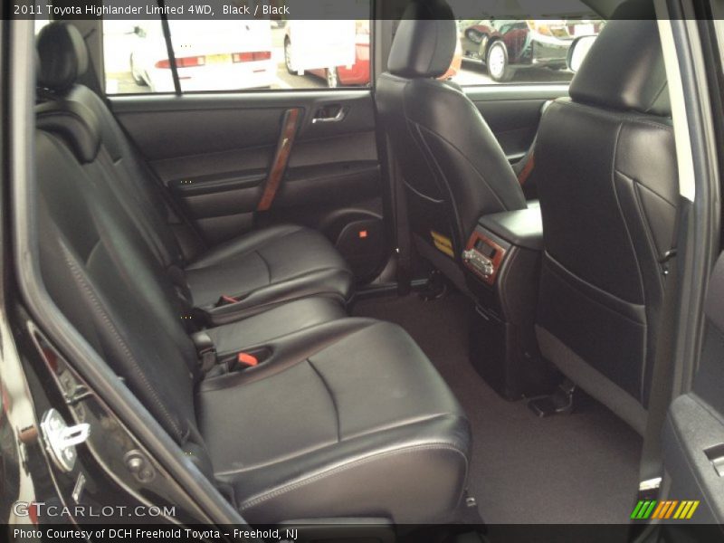 Black / Black 2011 Toyota Highlander Limited 4WD