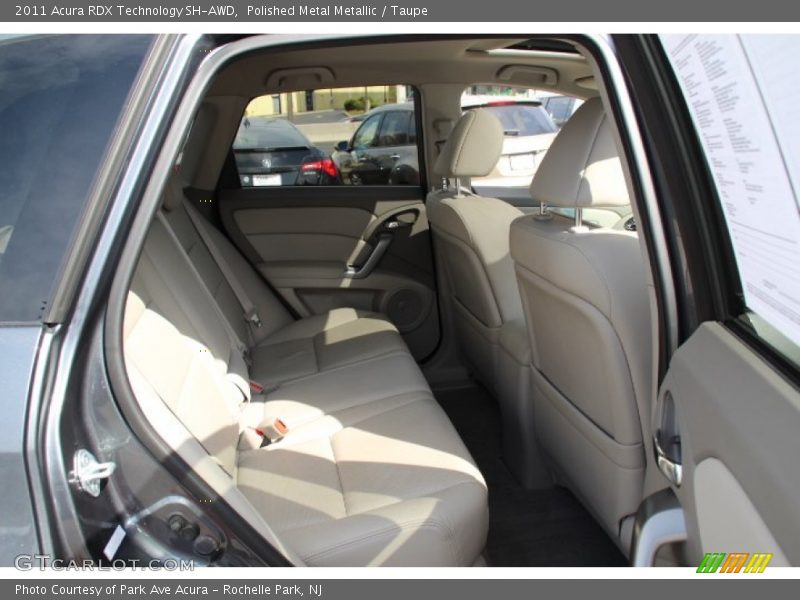 Polished Metal Metallic / Taupe 2011 Acura RDX Technology SH-AWD