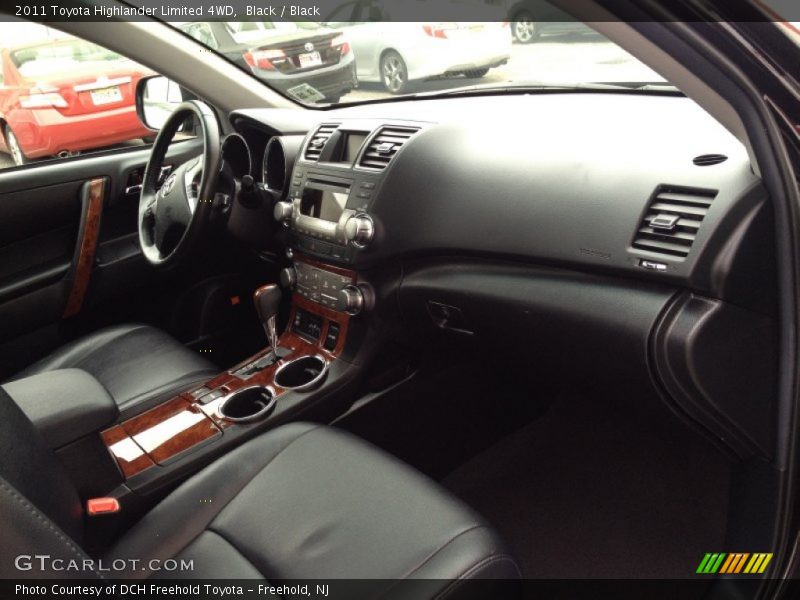 Black / Black 2011 Toyota Highlander Limited 4WD