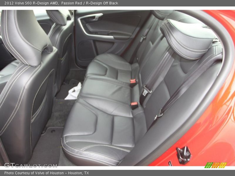 Passion Red / R-Design Off Black 2012 Volvo S60 R-Design AWD
