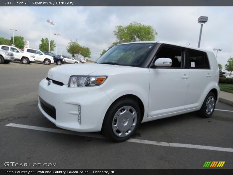 Super White / Dark Gray 2013 Scion xB
