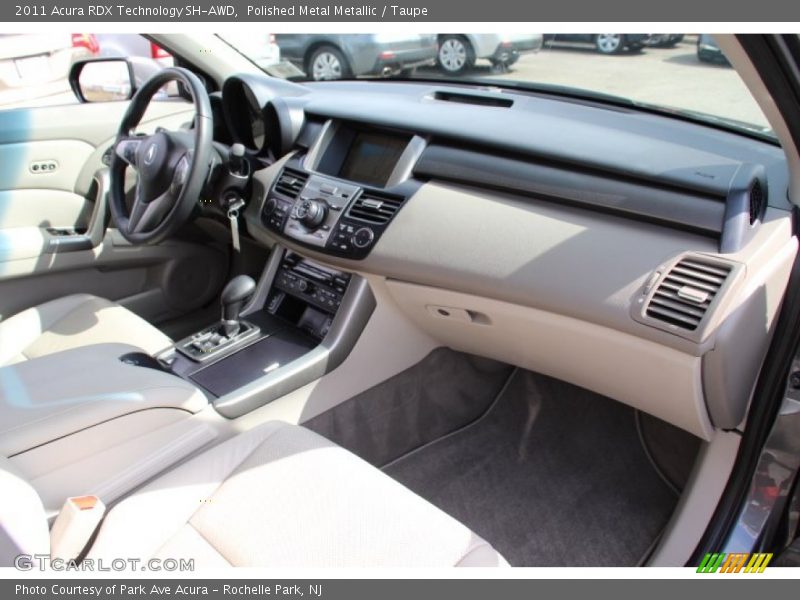 Polished Metal Metallic / Taupe 2011 Acura RDX Technology SH-AWD