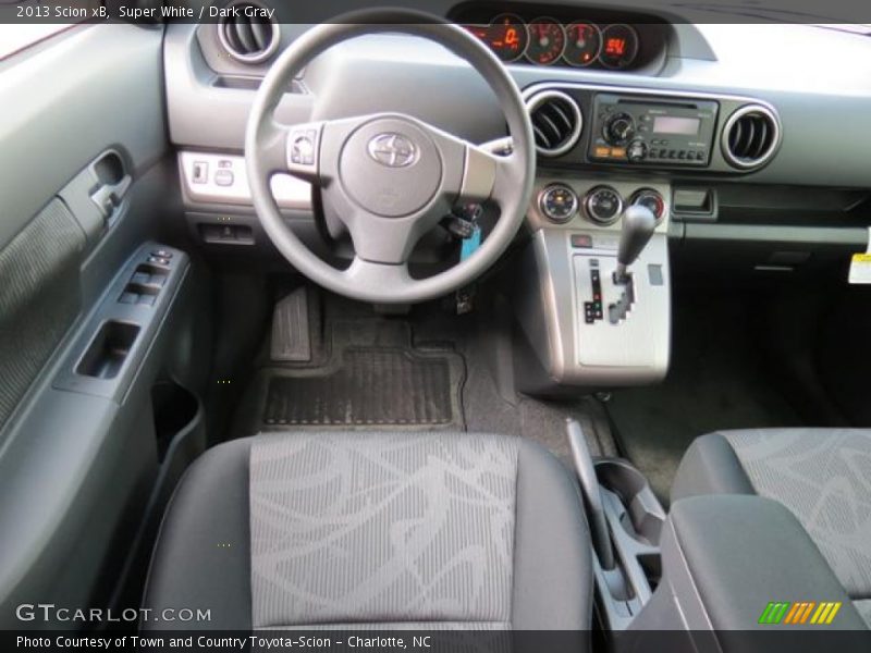 Super White / Dark Gray 2013 Scion xB