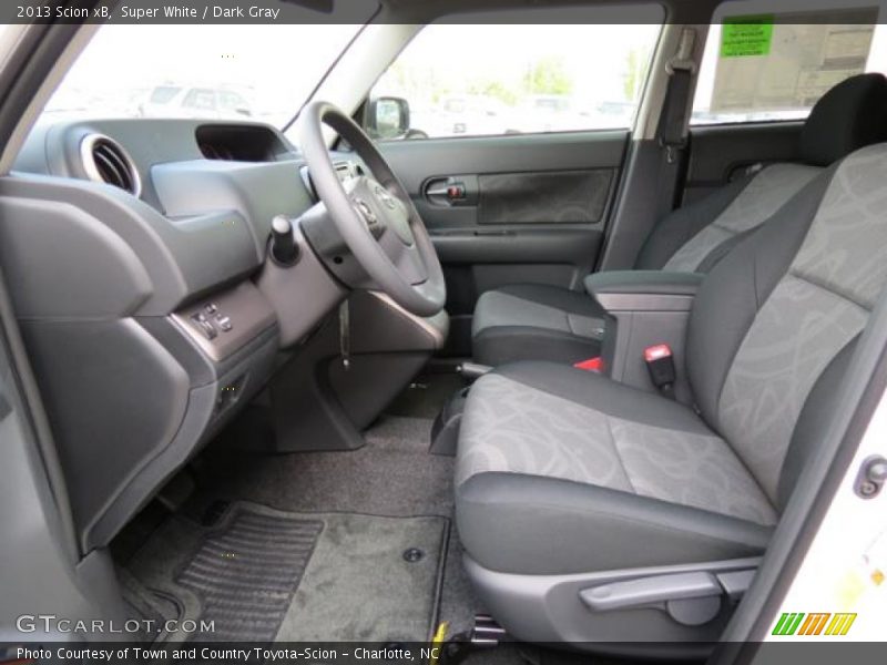 Super White / Dark Gray 2013 Scion xB