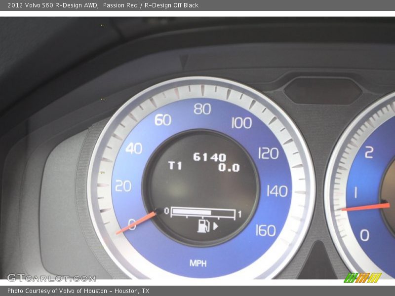 Passion Red / R-Design Off Black 2012 Volvo S60 R-Design AWD
