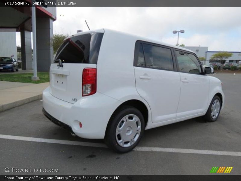 Super White / Dark Gray 2013 Scion xB