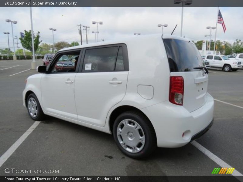 Super White / Dark Gray 2013 Scion xB