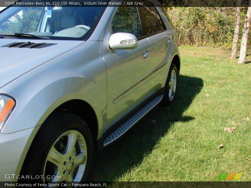 Iridium Silver Metallic / Ash Grey 2008 Mercedes-Benz ML 320 CDI 4Matic