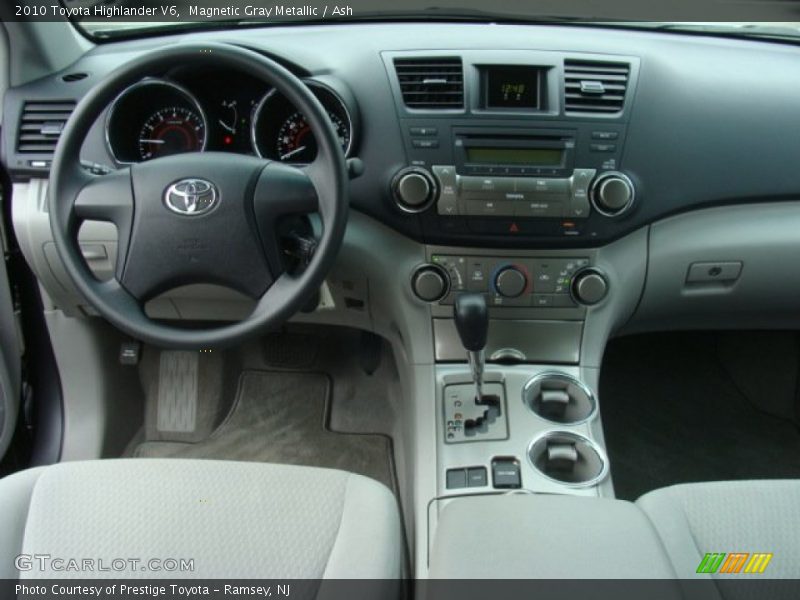 Magnetic Gray Metallic / Ash 2010 Toyota Highlander V6