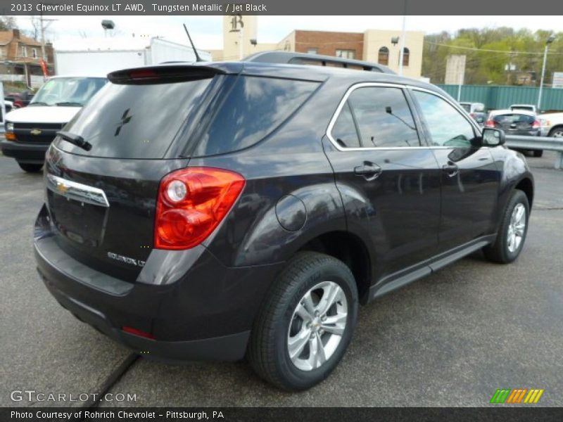 Tungsten Metallic / Jet Black 2013 Chevrolet Equinox LT AWD