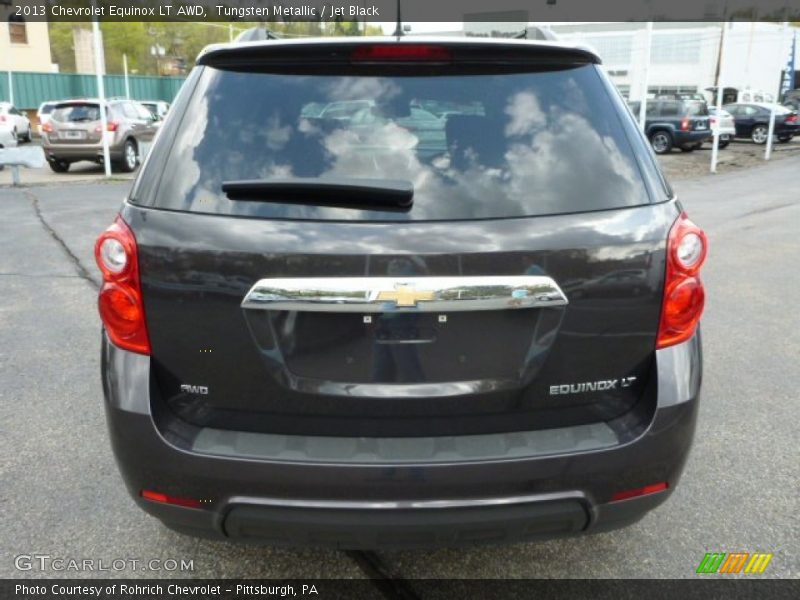 Tungsten Metallic / Jet Black 2013 Chevrolet Equinox LT AWD