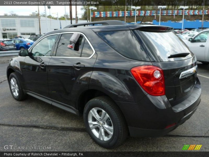 Tungsten Metallic / Jet Black 2013 Chevrolet Equinox LT AWD