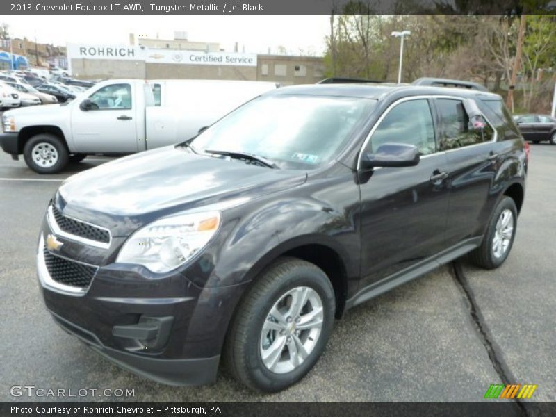Tungsten Metallic / Jet Black 2013 Chevrolet Equinox LT AWD