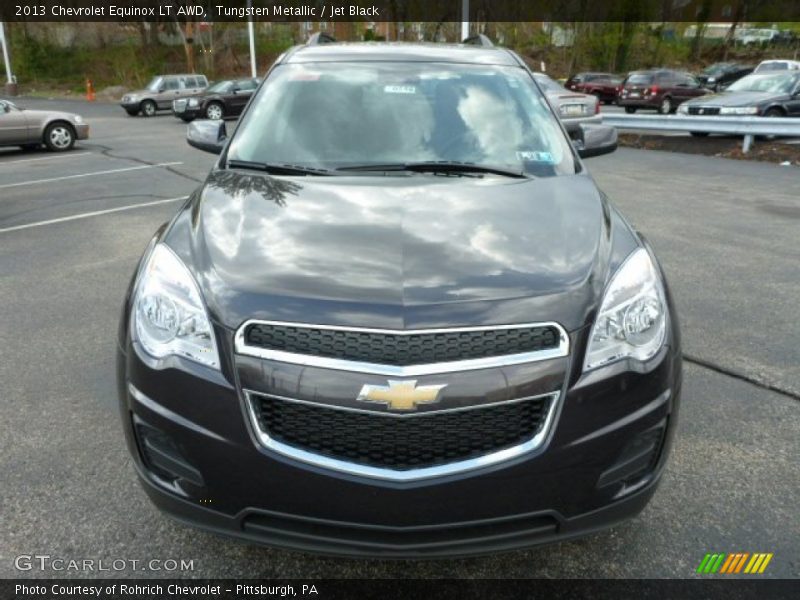 Tungsten Metallic / Jet Black 2013 Chevrolet Equinox LT AWD