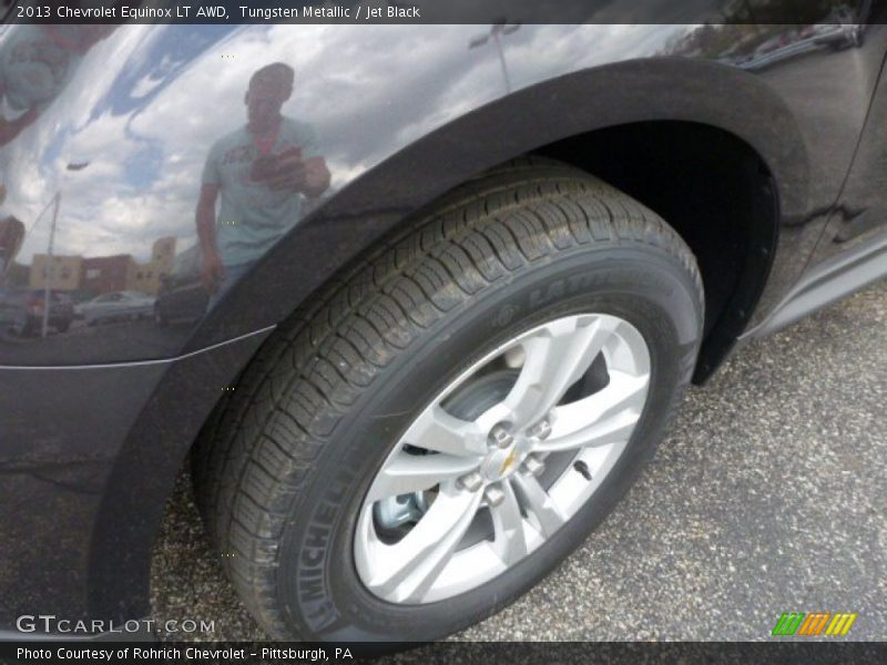 Tungsten Metallic / Jet Black 2013 Chevrolet Equinox LT AWD