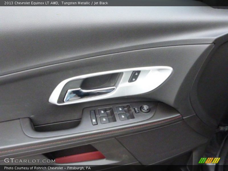 Tungsten Metallic / Jet Black 2013 Chevrolet Equinox LT AWD