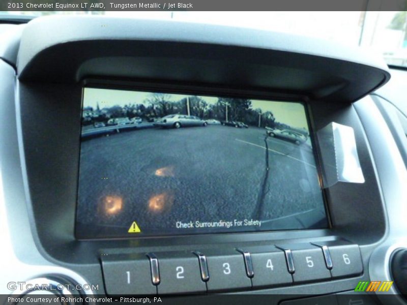 Tungsten Metallic / Jet Black 2013 Chevrolet Equinox LT AWD