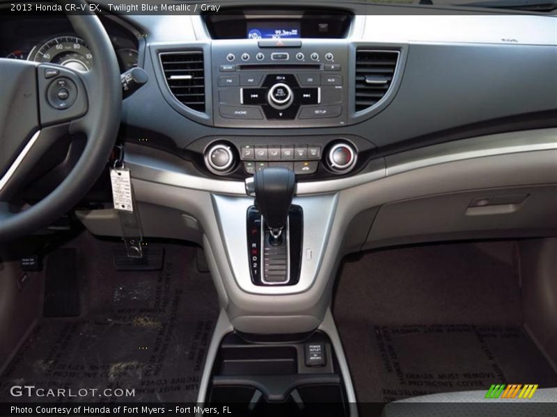 Twilight Blue Metallic / Gray 2013 Honda CR-V EX