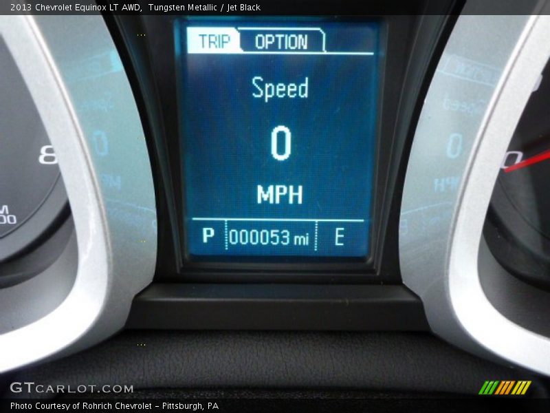 Tungsten Metallic / Jet Black 2013 Chevrolet Equinox LT AWD