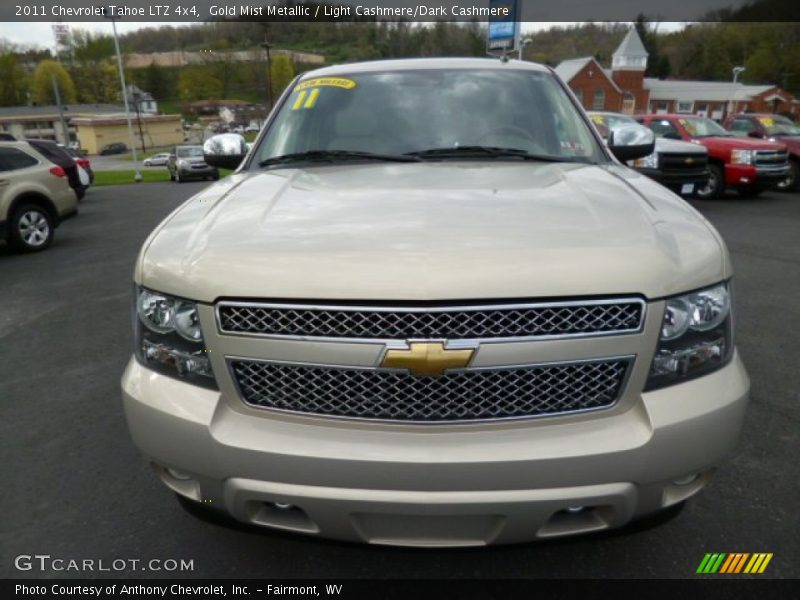 Gold Mist Metallic / Light Cashmere/Dark Cashmere 2011 Chevrolet Tahoe LTZ 4x4