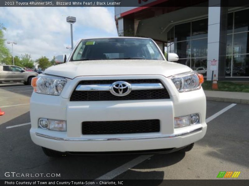 Blizzard White Pearl / Black Leather 2013 Toyota 4Runner SR5