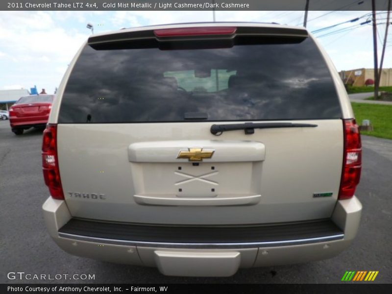 Gold Mist Metallic / Light Cashmere/Dark Cashmere 2011 Chevrolet Tahoe LTZ 4x4