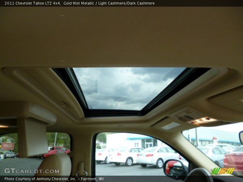 Gold Mist Metallic / Light Cashmere/Dark Cashmere 2011 Chevrolet Tahoe LTZ 4x4