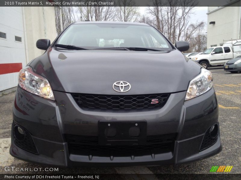 Magnetic Gray Metallic / Dark Charcoal 2010 Toyota Matrix S
