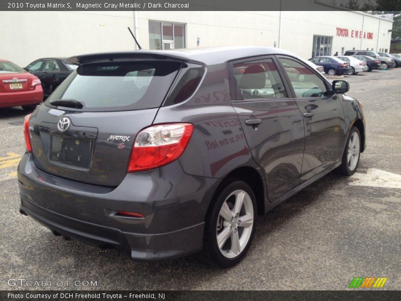 Magnetic Gray Metallic / Dark Charcoal 2010 Toyota Matrix S