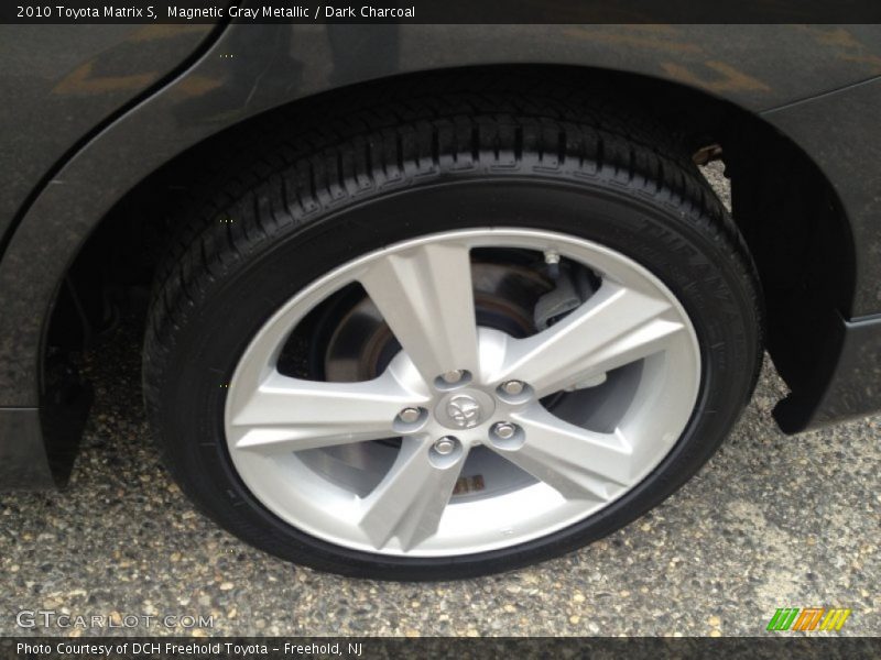 Magnetic Gray Metallic / Dark Charcoal 2010 Toyota Matrix S